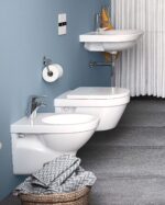 Gustavsberg 5G84 Hygienic Flush  vegghengt toalett. - Image 2