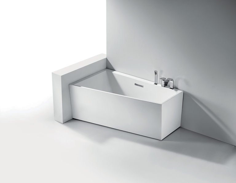 150x90-Kos-badekar-venstre-asymetrisk_6312813_Badekar_For-innbyggingpanel 150x90 Kos badekar venstre asymetrisk