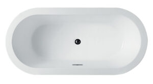 180x80 Sienna badekar frittstående
