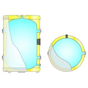 60 ltr Accu akkumulatortank