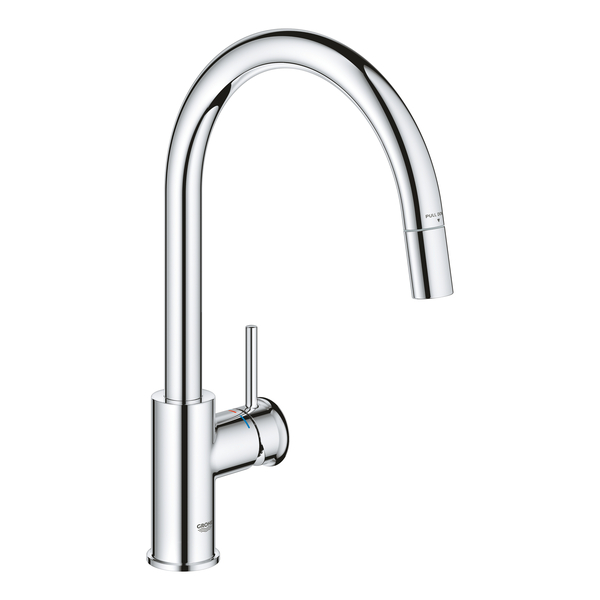 BauClassic-kjokkenbatteri-C-Tut-uttrekk-80l_4224874_Armatur_Kjokkenkran BauClassic kjøkkenbatteri C-Tut, uttrekk 8,0l