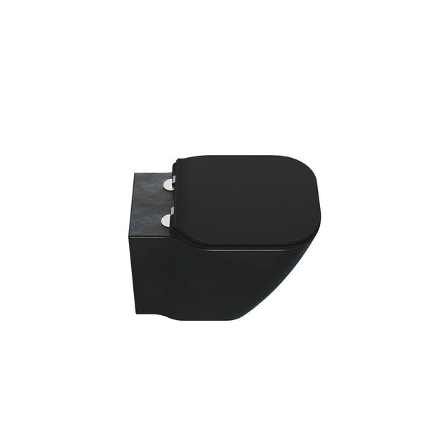 Bellsani-veggskal-med-soft-close-sete-pirate-black_1417605 Bellsani veggskål med soft-close sete, pirate black - Image 1