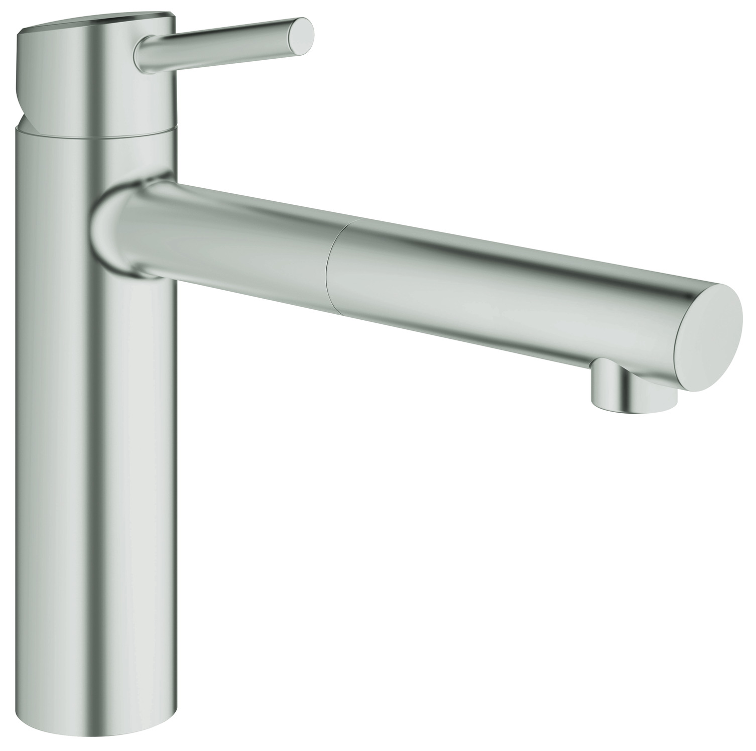 Concetto-kjokkenbatteri-muttrekkbar-supersteel_4220504_Armatur_Kjokkenkran Concetto kjøkkenbatteri m/uttrekkbar, supersteel