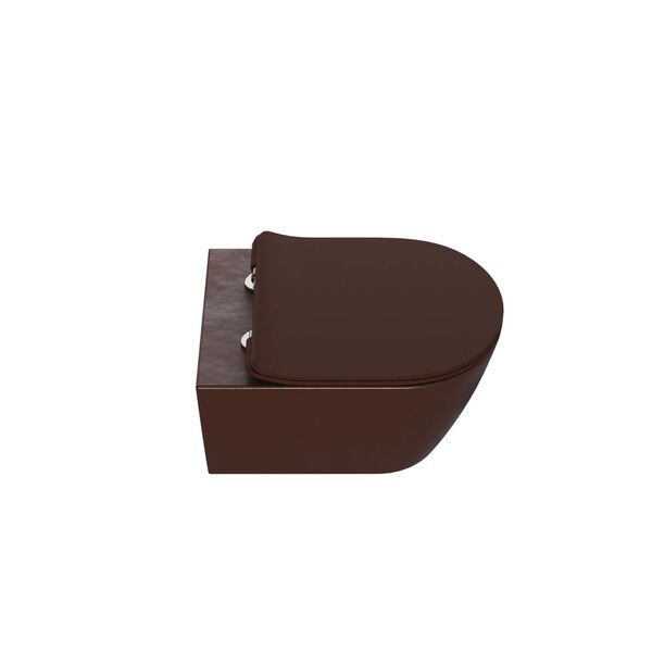 Creasani-veggskal-med-soft-close-sete-cappuccino_1417552 Creasani veggskål med soft-close sete, cappuccino - Image 1