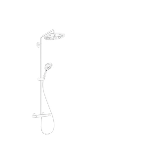 Croma-Select-S-Showerpipe-280-1jet-matt-hvit_4244291 Croma Select S Showerpipe 280 1jet, matt hvit - Image 1