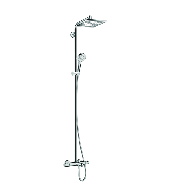 Crometta-E240-Showerpipe-til-badekar-krom_4244223 Crometta E240 Showerpipe til badekar, krom - Image 1