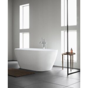 D-Neo frittstående badekar i DuraSolid, 1600x700 mm