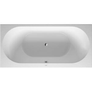 Darling New badekar f/innbygging, 2 ryggstøtter, 1900x900 mm