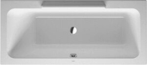 DuraStyle badekar f/innbygging rygg venstre, 1700x750 mm