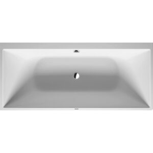 Durasquare badekar m/panel for venstre hjørne, 1800x800 mm