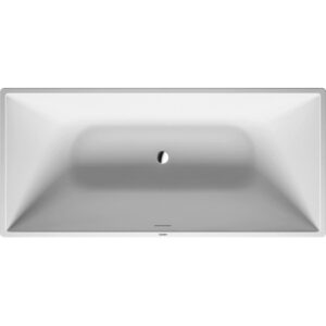 Durasquare badekar m/panel - frittstående, 1850x850 mm