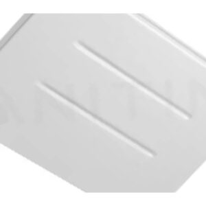 Duravit D-Code endepanel 70 venstre