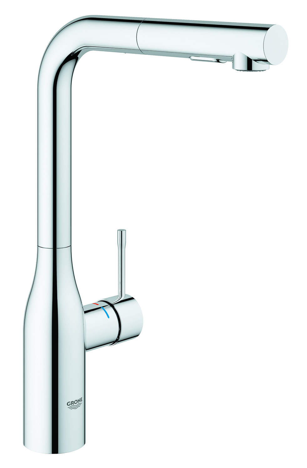 Essence-New-kjokkenbatteri-muttrekk-L-tut_4220774_Armatur_Kjokkenkran Essence New kjøkkenbatteri m/uttrekk, L-tut