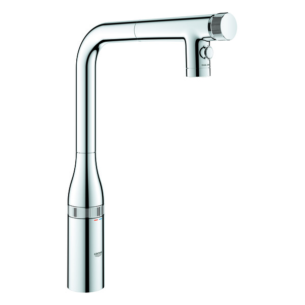 Essence-Smart-kjokkenbatteri-L-Tut-dual-spray-krom_4224816_Armatur_Kjokkenkran Essence Smart kjøkkenbatteri L-Tut, dual spray krom