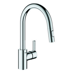 Feel kjøkkenbatteri C-tut dual spray, krom