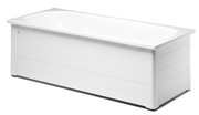 GB-badekar-1300x700-ufrontstativ_6030203_Badekar_For-innbyggingpanel GB 7016 helfrontstativ med front og ende