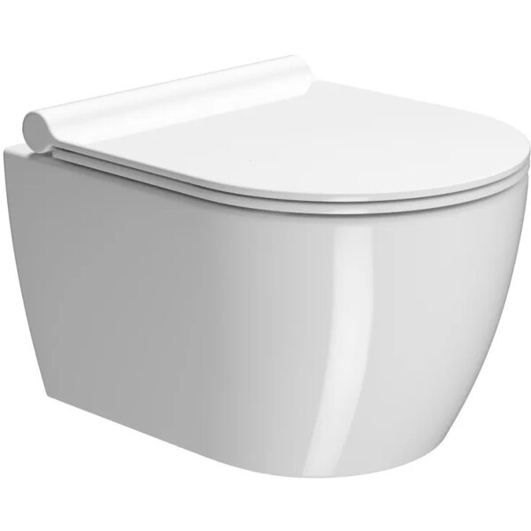 GSI-Pura-veggskal-uspylekant-hvit-460x360-mm_1431210 GSI Pura veggskål u/spylekant, hvit, 460x360 mm - Image 1