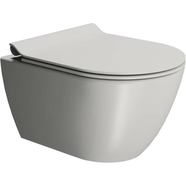 GSI-Pura-veggskal-uspylekant-mattgra-500x360x335-mm_1488490 GSI Pura veggskål u/spylekant, mattgrå, 500x360x335 mm - Image 1