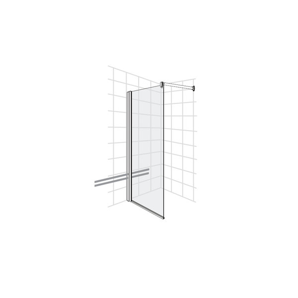 Hafa-Igloo-Pro-forlengelsesprofil-23-x-2000-x-35-mm-aluminium_1453440 Hafa Igloo Pro forlengelsesprofil, 23 x 2000 x 35 mm, aluminium - Image 1