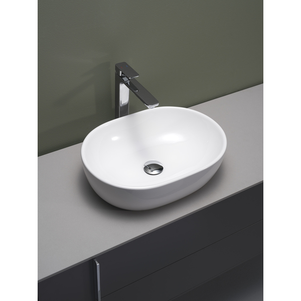 Hafa-Pond-oval-frittstaende-servant-80-x-340-x-140-mm-hvit_1453327 Hafa Pond oval frittstående servant, 80 x 340 x 140 mm hvit - Image 1