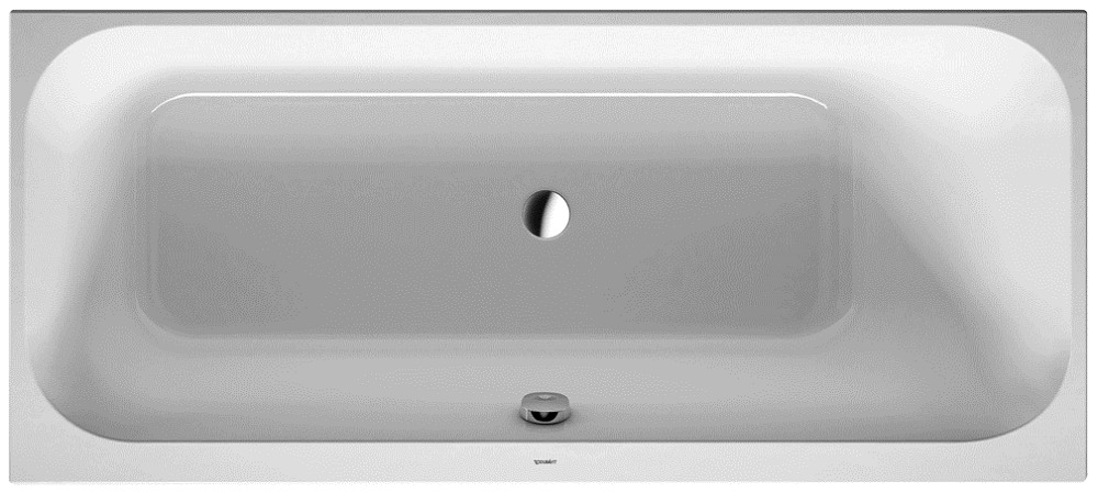 Happy-D.2-badekar-finnbygging-rygg-hoyre-1600x700-mm_6135929_Badekar_For-innbyggingpanel Happy D.2 badekar f/innbygging rygg høyre, 1700x750 mm