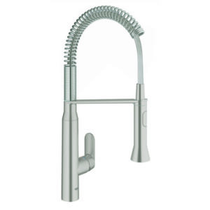 K7 kjøkkenbatteri m/profi-spray medium, supersteel