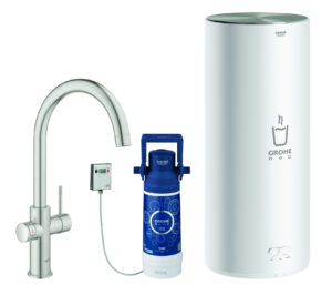 Red II Duo kjøkkenbatteri C-tut L-bereder, supersteel