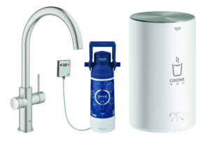 Red duo kjøkkenbatteri C-tut m/bereder M, supersteel