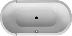Starck badekar oval frittstående, 1600x800 mm