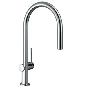 Talis M54 kjøkkenbatteri 210 2jet, m/uttrekkbar dusj sBox, krom