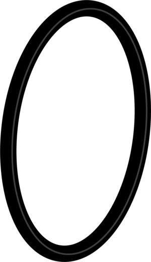 Tetning gummi O-ring for 1 1/4 element, 38x3,53