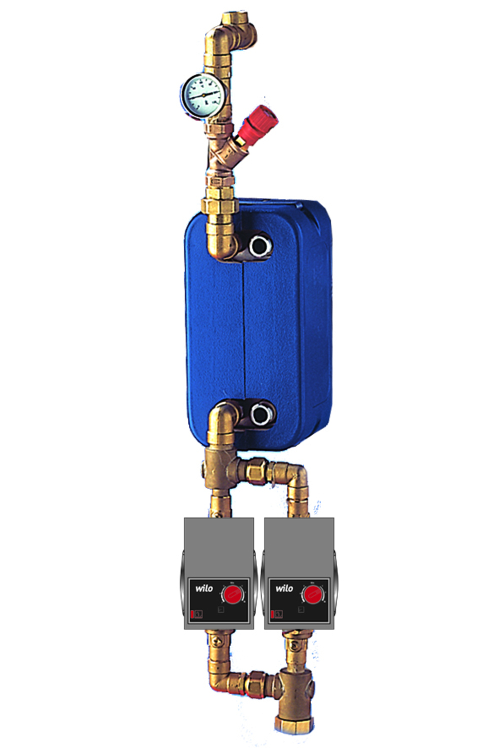 Varmeveksler-og-ladepumpe-sett-VXLP-100-kW_8410051_Beredere_Tilbehor-boligberedere Rørsett med pumpe RS Turbo