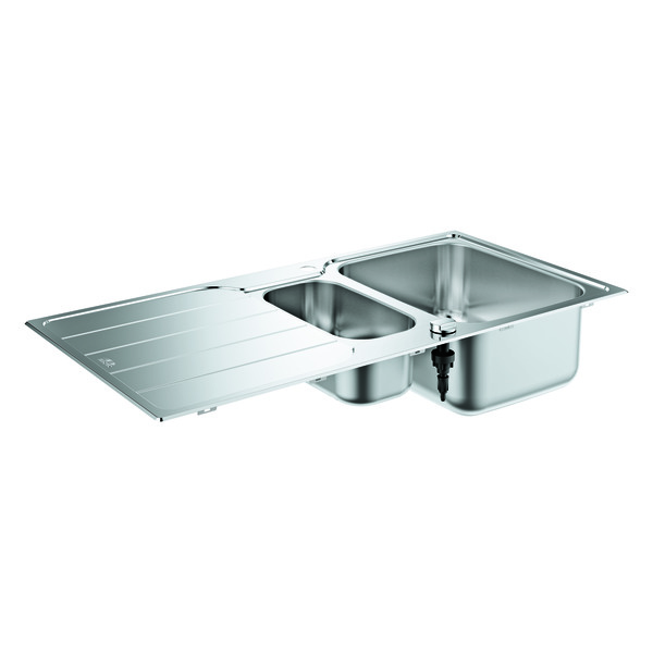 K500-kjokkenvask-dobbel-vendbar-1000x500x190-mm_6323596 K500 kjøkkenvask dobbel vendbar, 1000x500x190 mm - Image 1