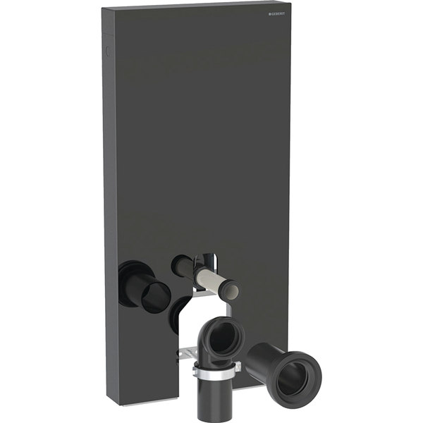 Monolith-modul-101-cm-fgulvtoalett-glass-svartalu-svart_6166334 Monolith modul 101 cm f/gulvtoalett, glass svart/alu svart - Image 1