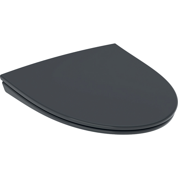 PB-Glow-hardplastsete-msoft-close-og-Quick-release-sort_6004296 PB Glow hardplastsete, m/soft-close og Quick release, sort - Image 1