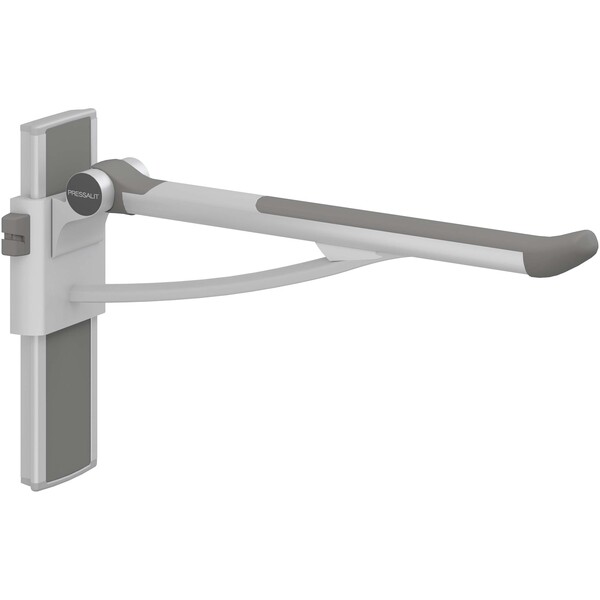PLUS-armstotte-mskinne-700-venstre-hoydejustering-antrasittgra_6191082 PLUS armstøtte m/skinne 700 venstre, høydejustering, antrasittgrå - Image 1