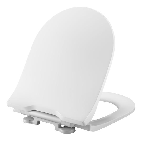Projecta-D-Solid-Pro-klosettsete-mlokk-soft-close-antibak-hvit_6190291 Projecta D Solid Pro klosettsete m/lokk, soft close (antibak) hvit - Image 1