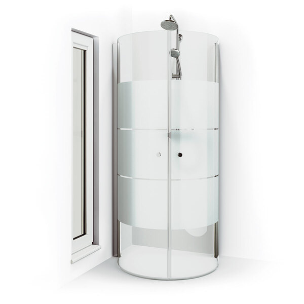 Spirit-U-dor-700-mknottgrep-blankscreen-glass_6293022 Spirit U dør 700 m/knottgrep, blank/screen glass - Image 1