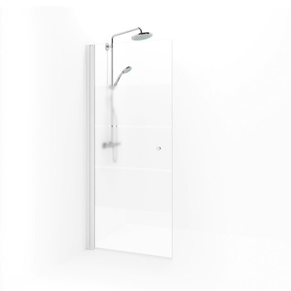 Spirit-rett-dor-670-mknottgrep-hvitscreen-glass_6293664-6293665-6293666 Spirit rett dør 770 m/knottgrep, hvit/screen glass - Image 1