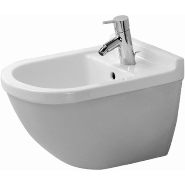 Starck-3-bidet-f-veggmont-hvit_6102631 Starck 3 bidet f veggmont hvit - Image 1