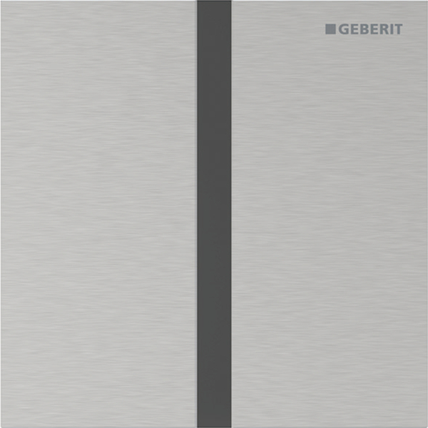 Urinalstyring-nettdrift-type40-square-borstet_1387808 Urinalstyring batteridrift type40 square, børstet - Image 1