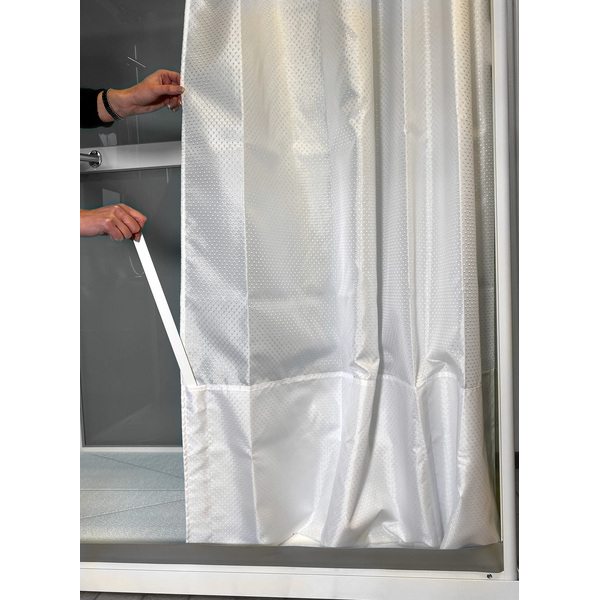 Vastia-Dusjforheng-til-dusjkabinett-90-100-cm_1507595 Vastia Dusjforheng til dusjkabinett, 130-140 cm - Image 1